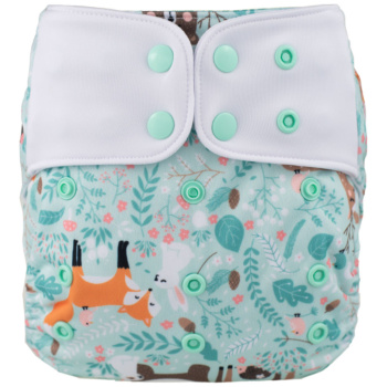 Clearance Cartoon Bear Fox in Forest Pocket Diaper 4-17 Kg - OEM Brand Bankruptcy