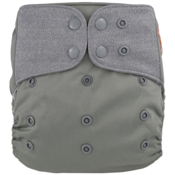 Clearance Grey Solid Color Pocket Diaper 4-17 Kg - OEM Brand Bankruptcy