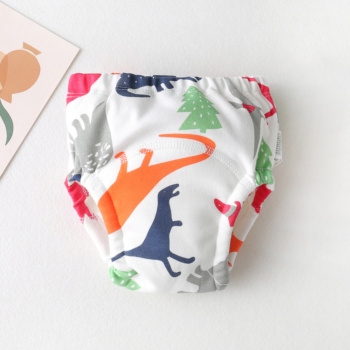 8 Layers Waterproof Cotton Baby Potty Training Pants Size 80-110